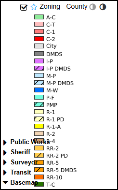 Catalog Legend Overlap
